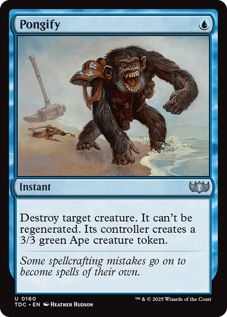 Pongify · Tarkir: Dragonstorm Commander