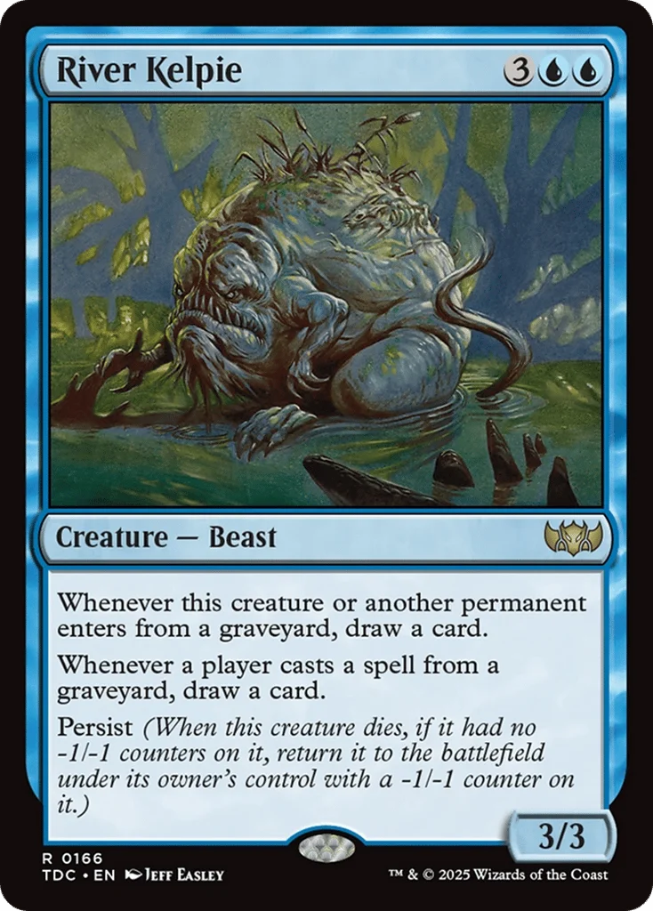 River Kelpie · Tarkir: Dragonstorm Commander