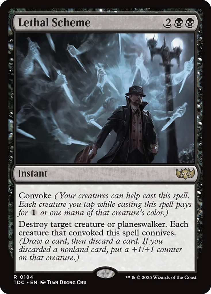Lethal Scheme · Tarkir: Dragonstorm Commander