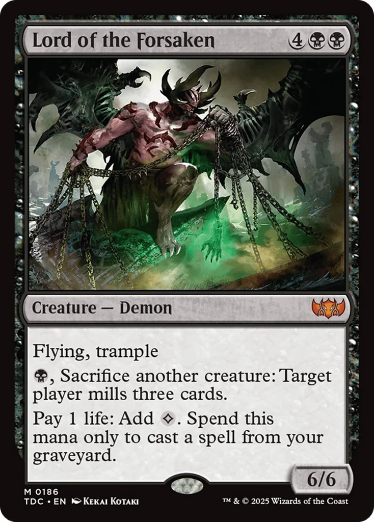 Lord of the Forsaken · Tarkir: Dragonstorm Commander