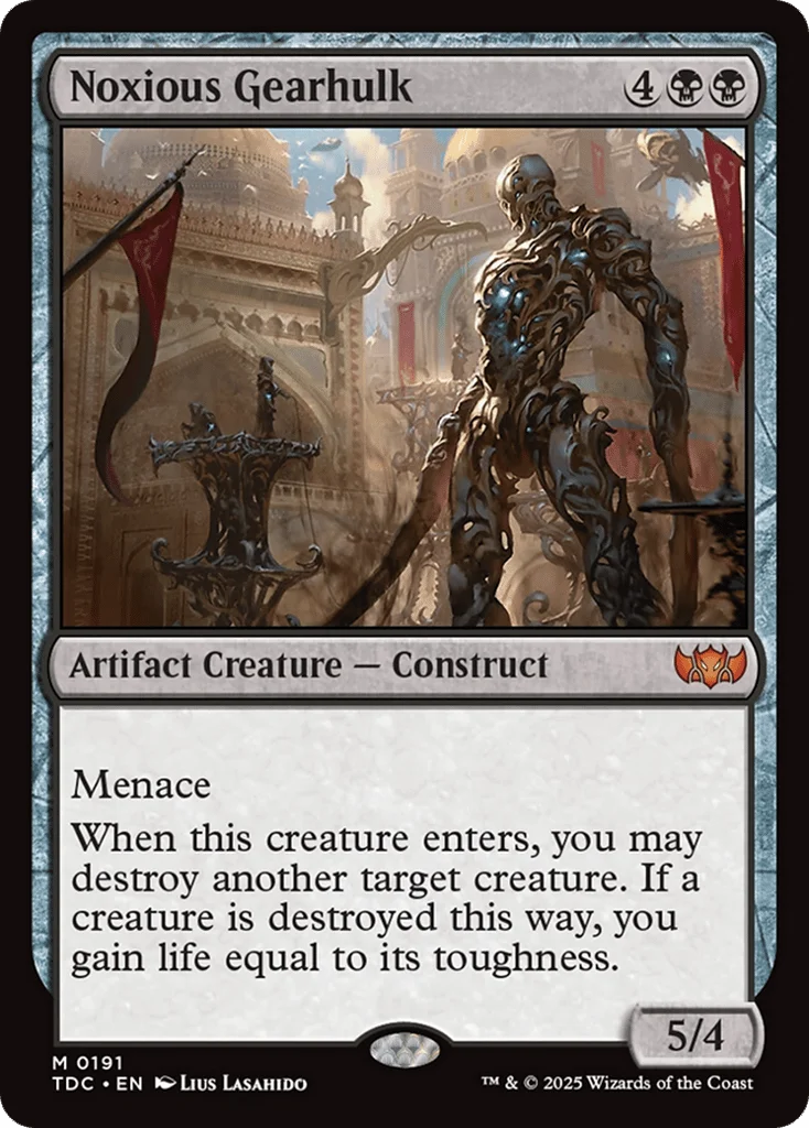 Noxious Gearhulk · Tarkir: Dragonstorm Commander
