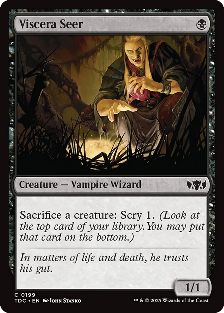 Viscera Seer · Tarkir: Dragonstorm Commander