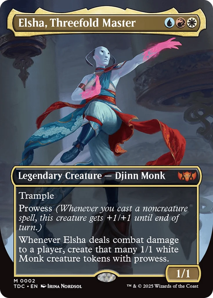 Elsha, Threefold Master · Tarkir: Dragonstorm Commander