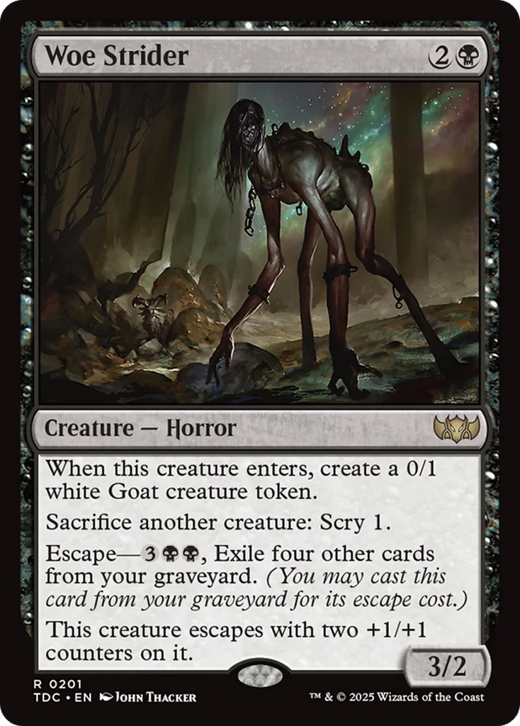 Woe Strider · Tarkir: Dragonstorm Commander