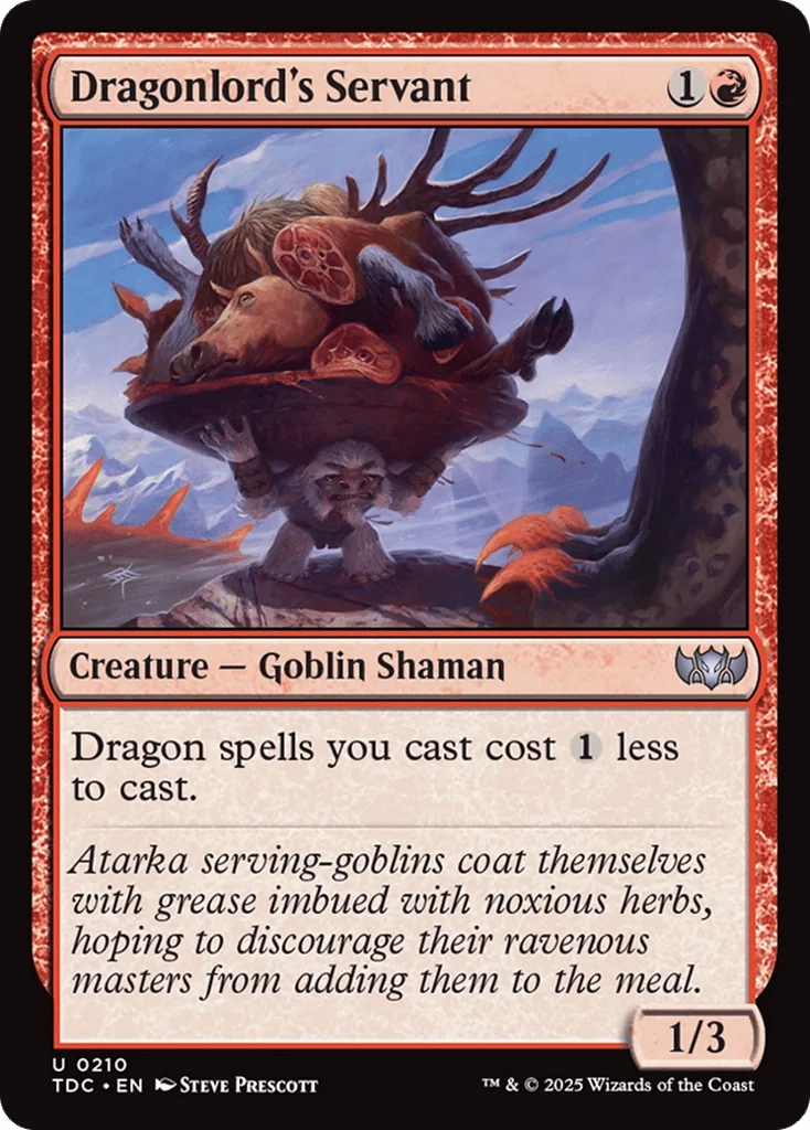 Dragonlord's Servant · Tarkir: Dragonstorm Commander