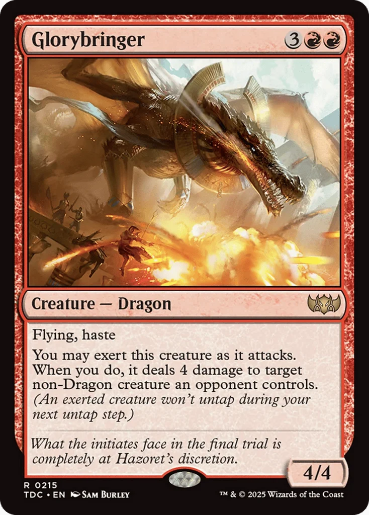 Glorybringer · Tarkir: Dragonstorm Commander