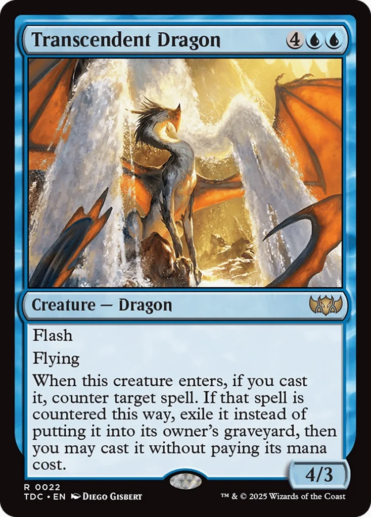 Transcendent Dragon · Tarkir: Dragonstorm Commander