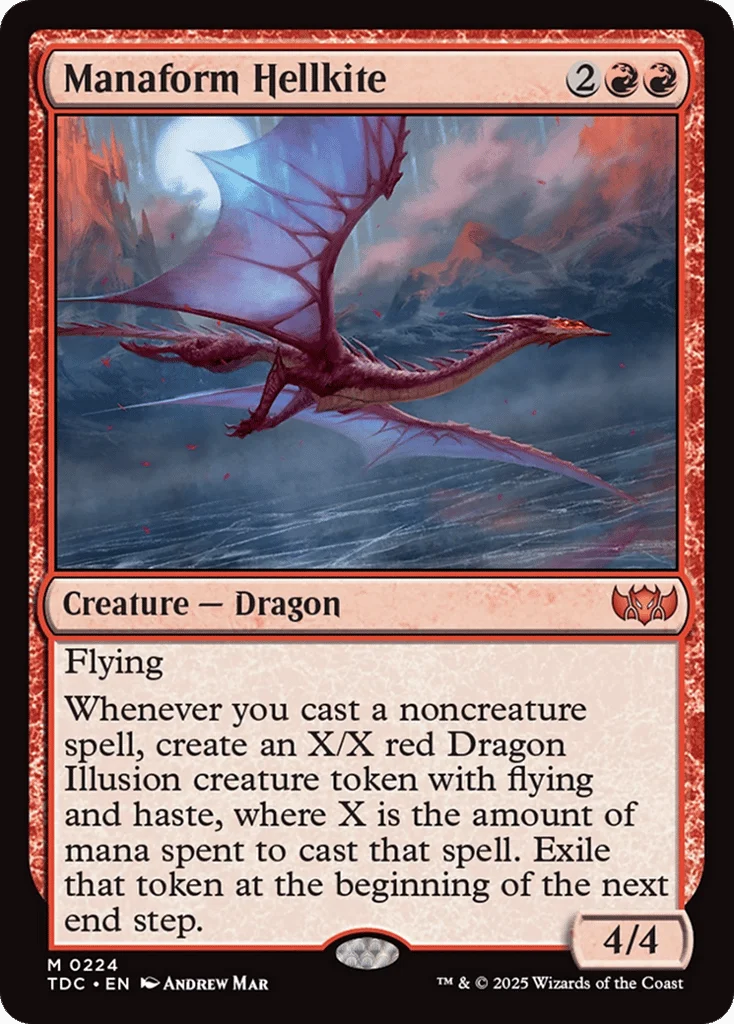 Manaform Hellkite · Tarkir: Dragonstorm Commander