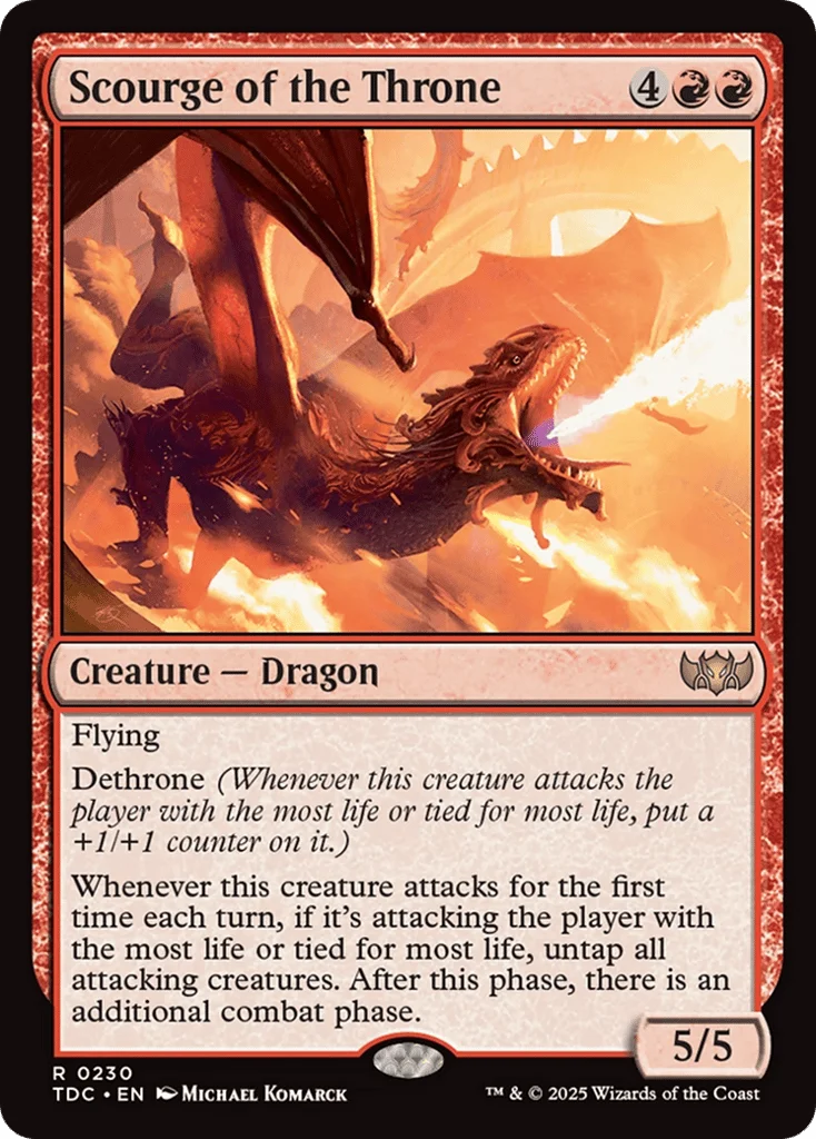 Scourge of the Throne · Tarkir: Dragonstorm Commander