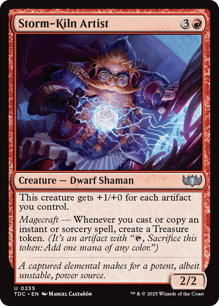 Storm-Kiln Artist · Tarkir: Dragonstorm Commander
