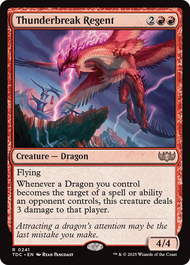 Thunderbreak Regent · Tarkir: Dragonstorm Commander