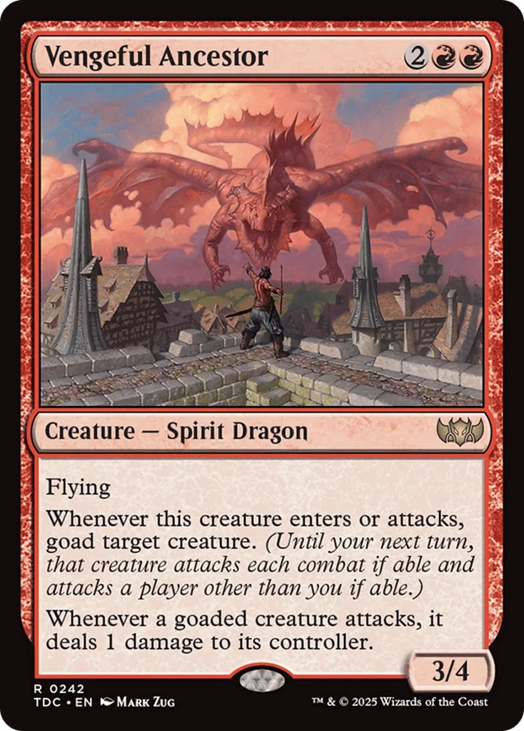 Vengeful Ancestor · Tarkir: Dragonstorm Commander