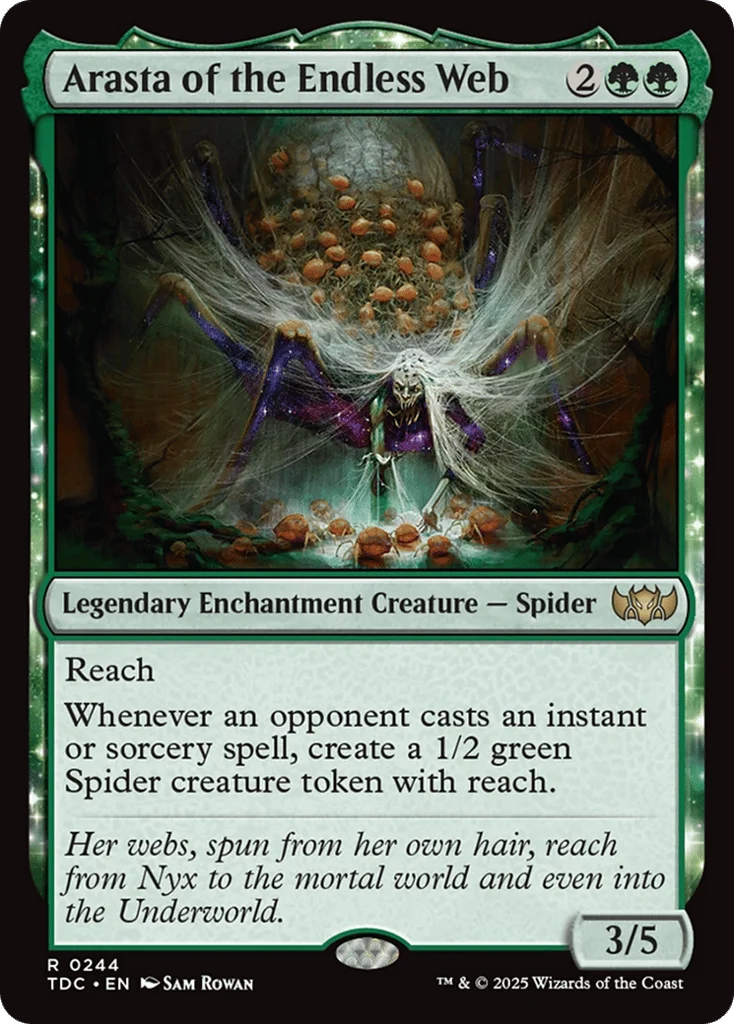 Arasta of the Endless Web · Tarkir: Dragonstorm Commander