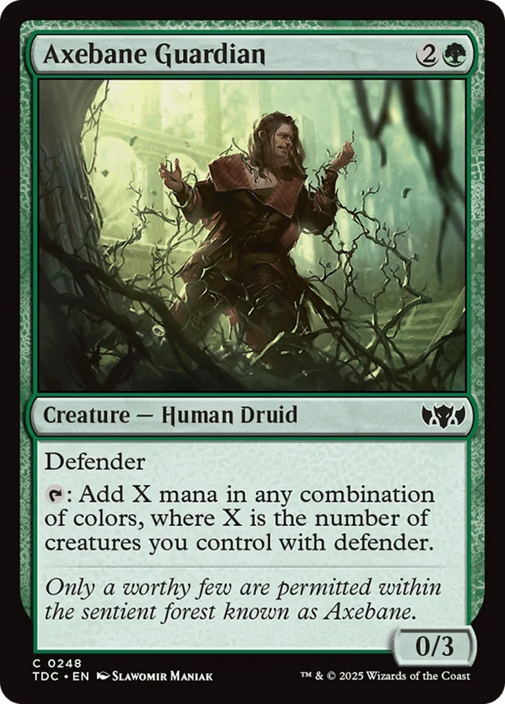 Axebane Guardian · Tarkir: Dragonstorm Commander
