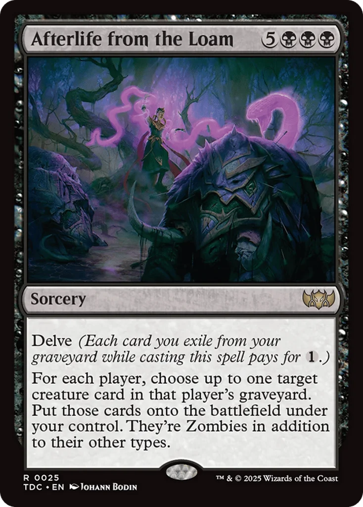 Afterlife from the Loam · Tarkir: Dragonstorm Commander