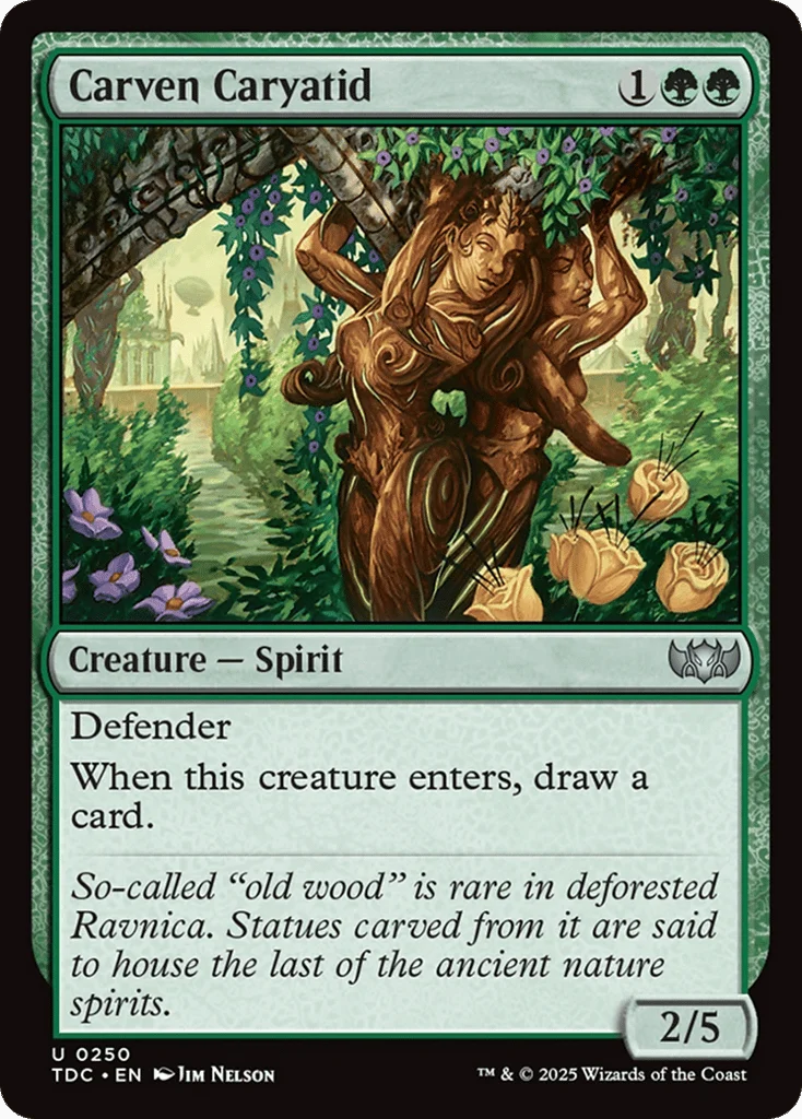 Carven Caryatid · Tarkir: Dragonstorm Commander