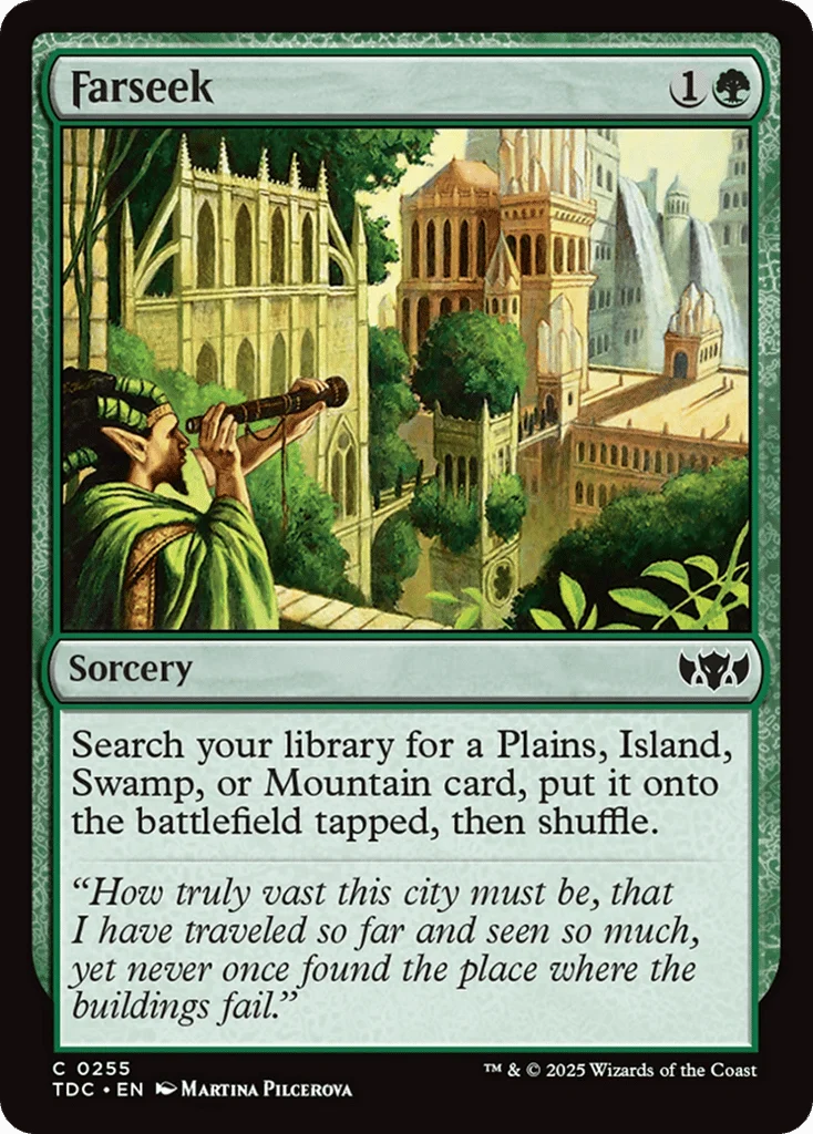 Farseek · Tarkir: Dragonstorm Commander