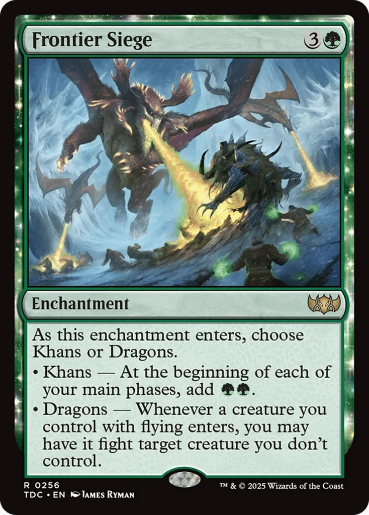 Frontier Siege · Tarkir: Dragonstorm Commander