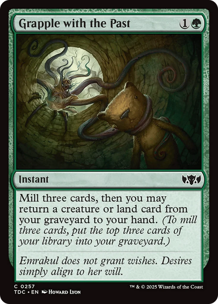 Grapple with the Past · Tarkir: Dragonstorm Commander