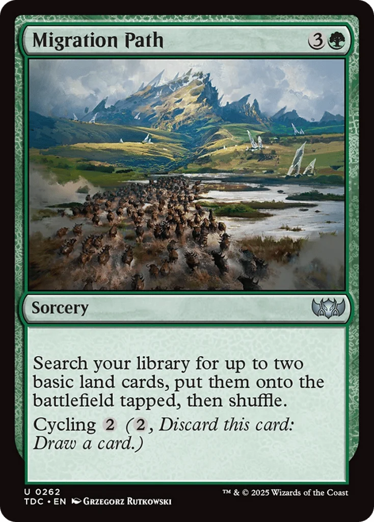Migration Path · Tarkir: Dragonstorm Commander