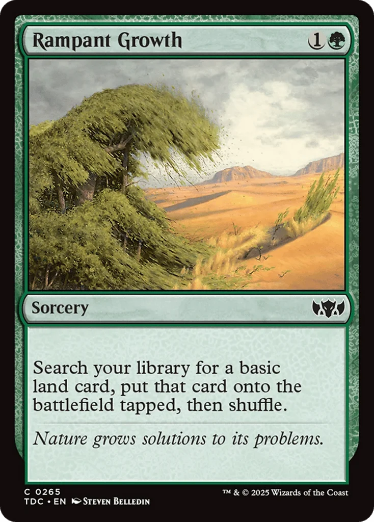 Rampant Growth · Tarkir: Dragonstorm Commander