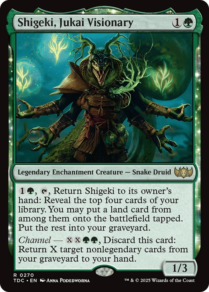 Shigeki, Jukai Visionary · Tarkir: Dragonstorm Commander