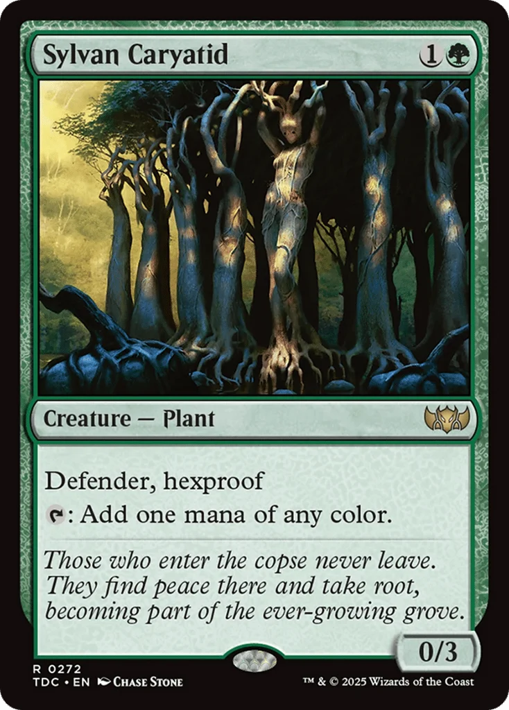 Sylvan Caryatid · Tarkir: Dragonstorm Commander