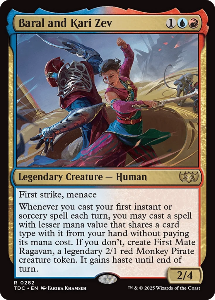 Baral and Kari Zev · Tarkir: Dragonstorm Commander