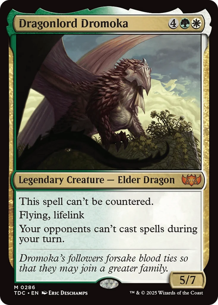 Dragonlord Dromoka · Tarkir: Dragonstorm Commander