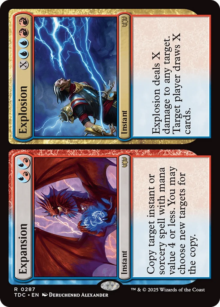 Expansion // Explosion · Tarkir: Dragonstorm Commander
