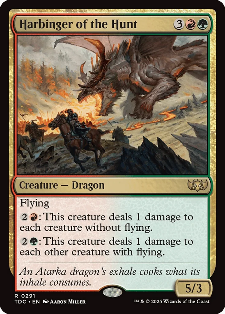 Harbinger of the Hunt · Tarkir: Dragonstorm Commander