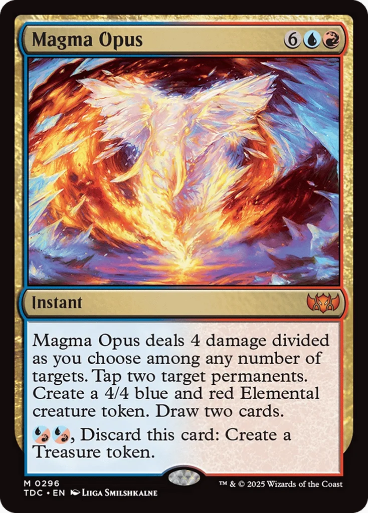 Magma Opus · Tarkir: Dragonstorm Commander