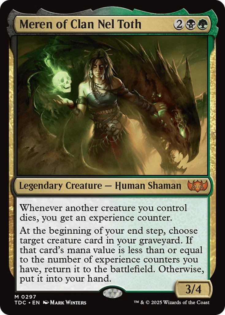 Meren of Clan Nel Toth · Tarkir: Dragonstorm Commander