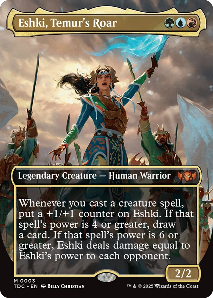 Eshki, Temur's Roar · Tarkir: Dragonstorm Commander