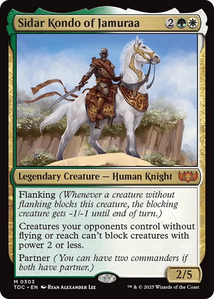 Sidar Kondo of Jamuraa · Tarkir: Dragonstorm Commander