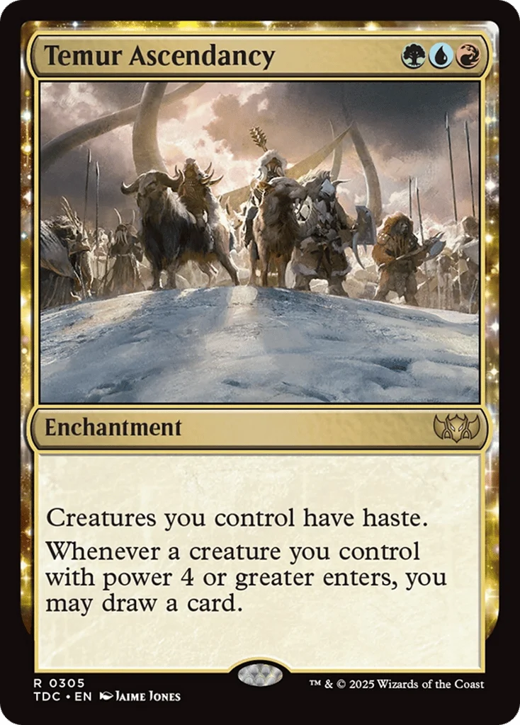 Temur Ascendancy · Tarkir: Dragonstorm Commander