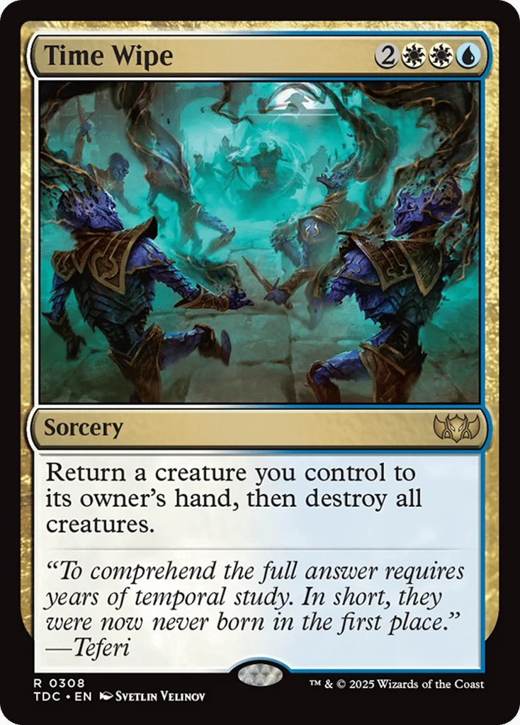 Time Wipe · Tarkir: Dragonstorm Commander