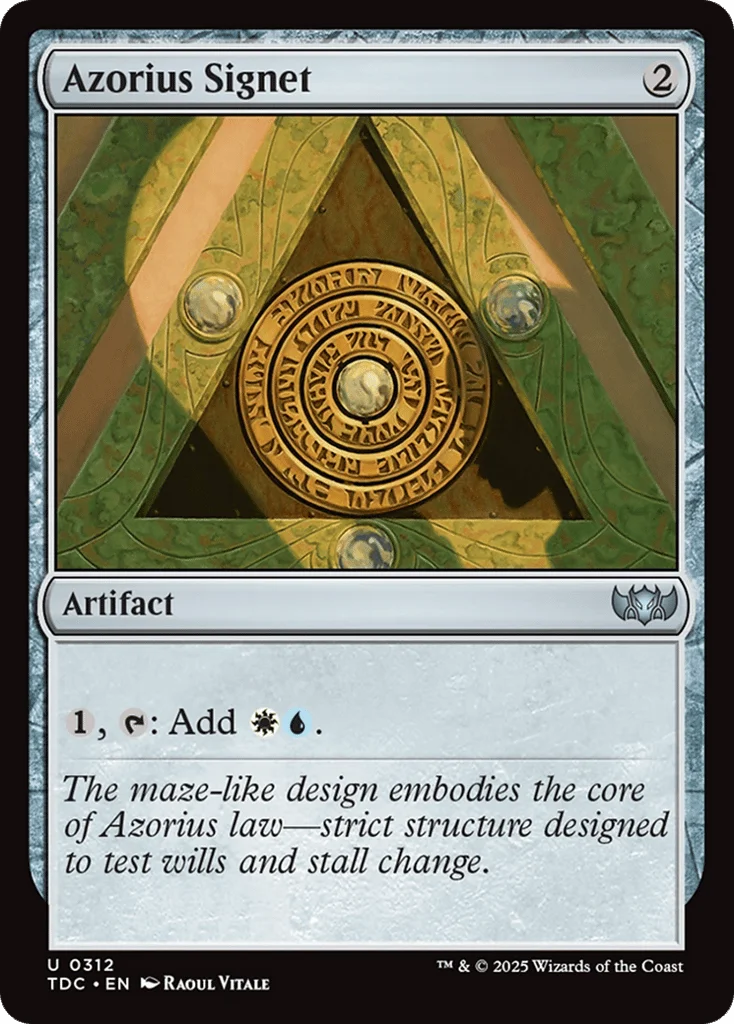 Azorius Signet · Tarkir: Dragonstorm Commander