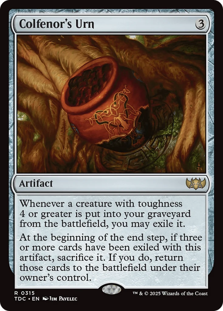 Colfenor's Urn · Tarkir: Dragonstorm Commander
