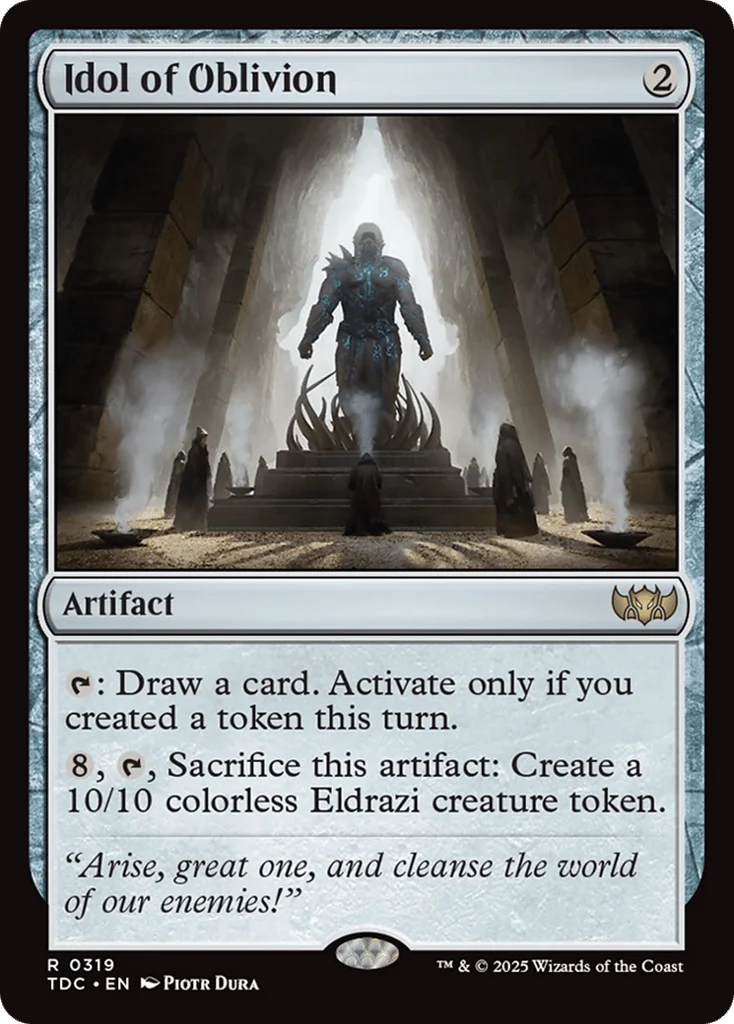 Idol of Oblivion · Tarkir: Dragonstorm Commander
