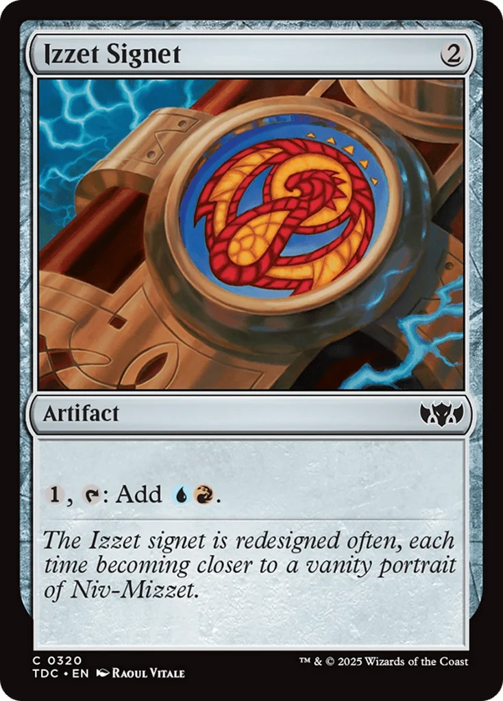 Izzet Signet · Tarkir: Dragonstorm Commander