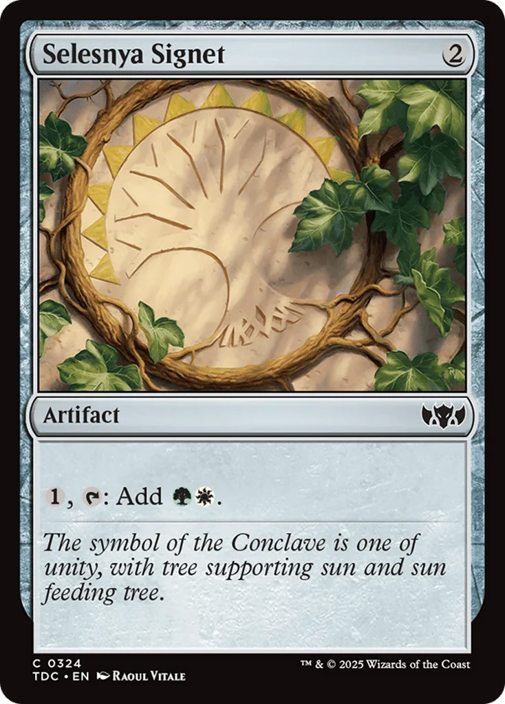 Selesnya Signet · Tarkir: Dragonstorm Commander