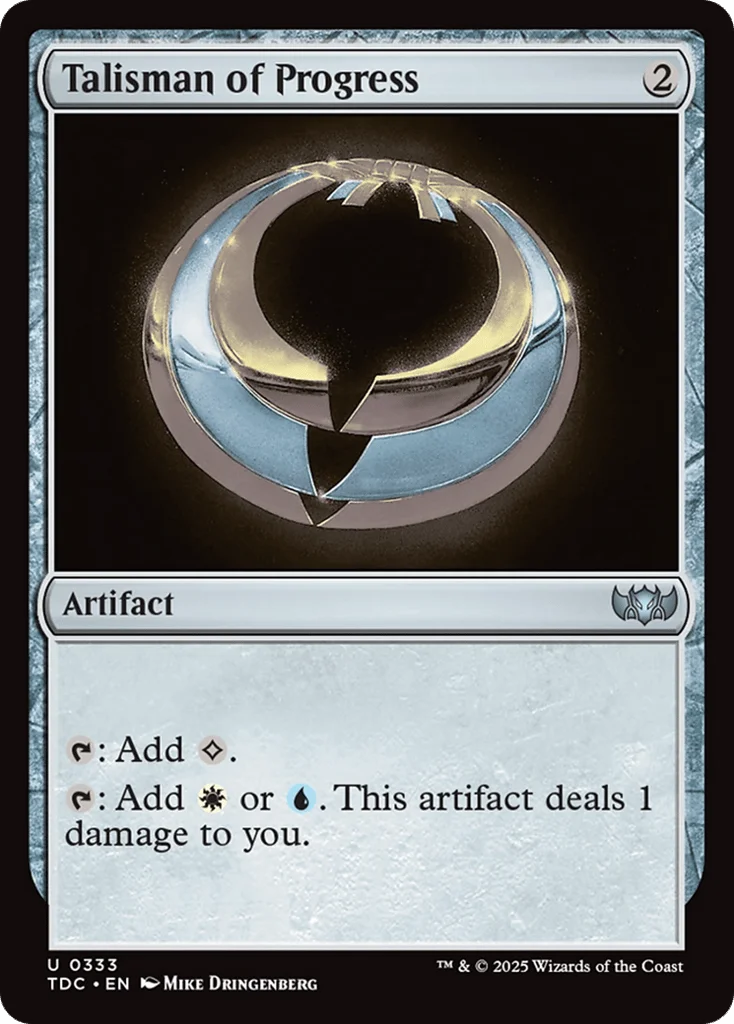 Talisman of Progress · Tarkir: Dragonstorm Commander