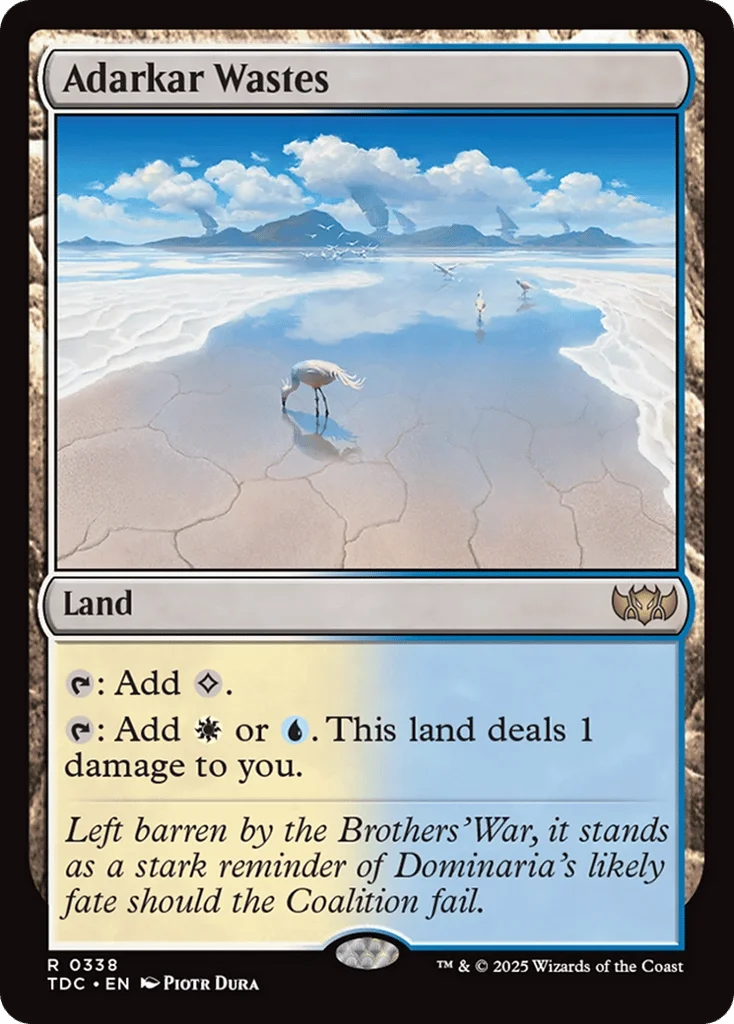 Adarkar Wastes · Tarkir: Dragonstorm Commander