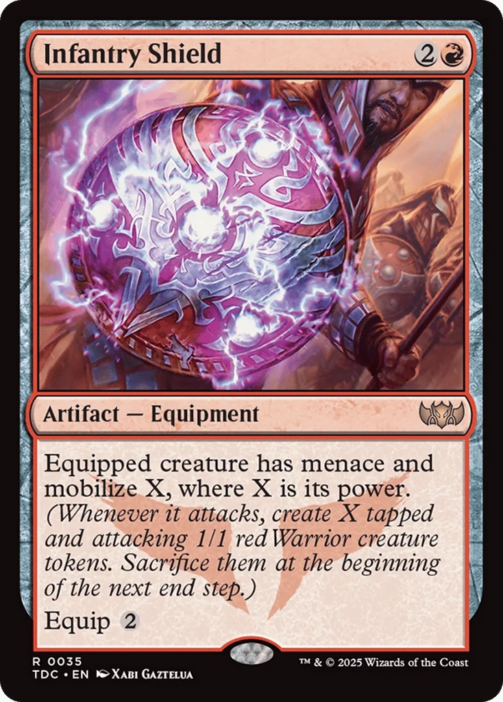 Infantry Shield · Tarkir: Dragonstorm Commander
