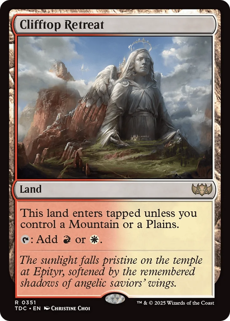 Clifftop Retreat · Tarkir: Dragonstorm Commander