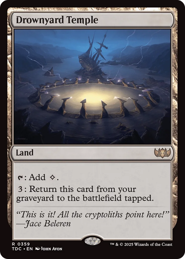 Drownyard Temple · Tarkir: Dragonstorm Commander