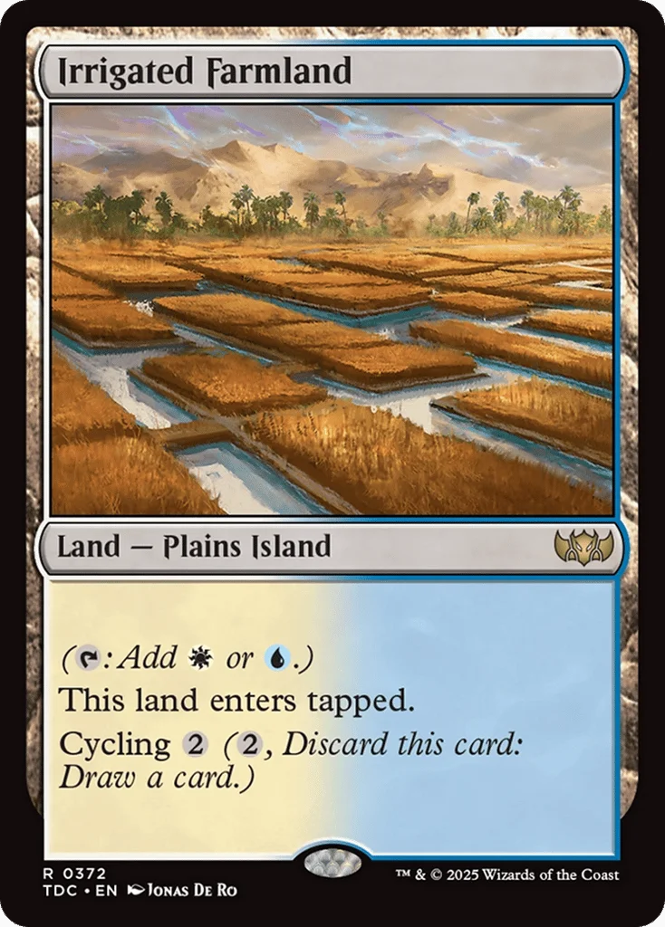 Irrigated Farmland · Tarkir: Dragonstorm Commander