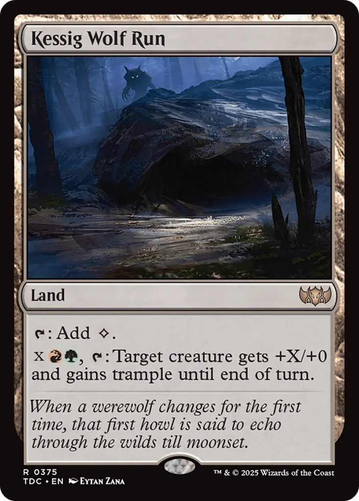 Kessig Wolf Run · Tarkir: Dragonstorm Commander