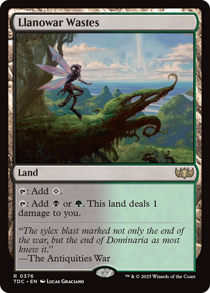 Llanowar Wastes · Tarkir: Dragonstorm Commander